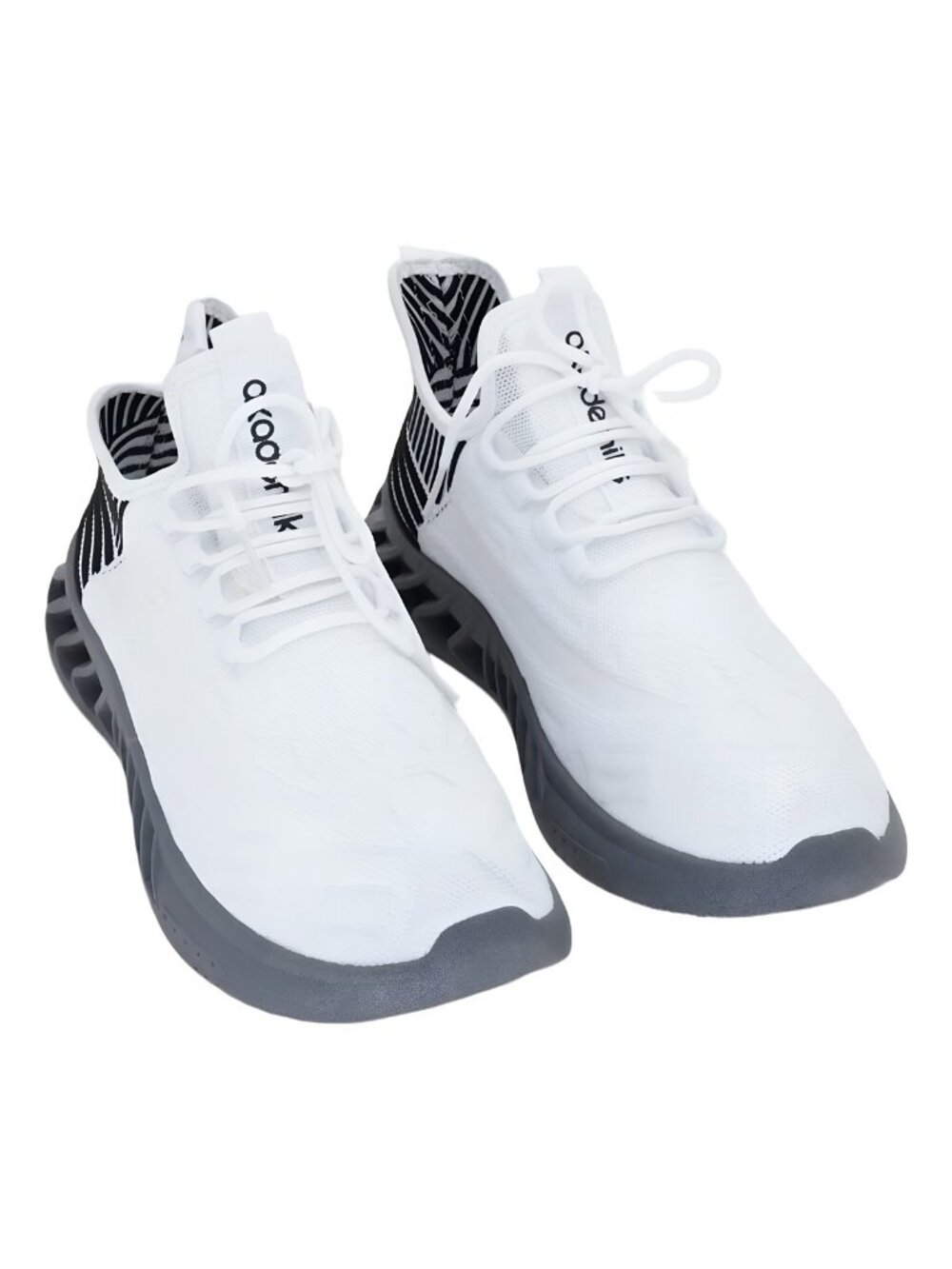 Akademiks Men's Fit Fashion Sneakers White Size 11M